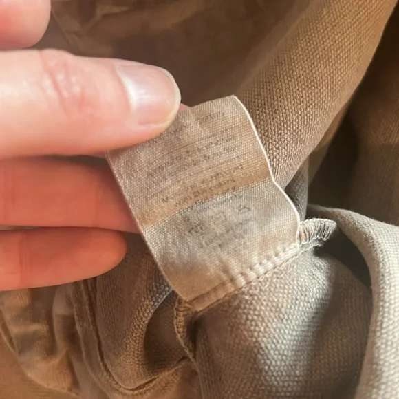 MATE the Label X Orca Organic Cotton Workwear Pants in Oak Size Large - Picture 9 of 12